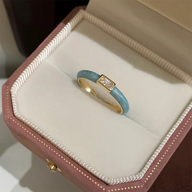 Florine Silver Ring Stack Set