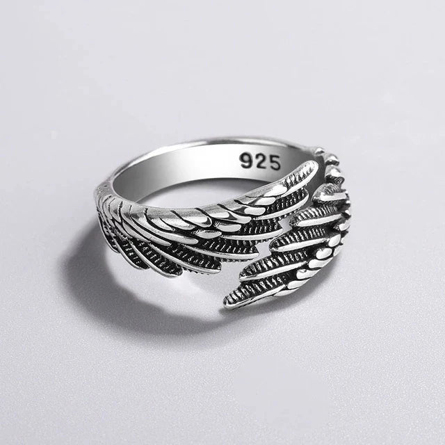 Fallen Angel Sterling Silver Ring