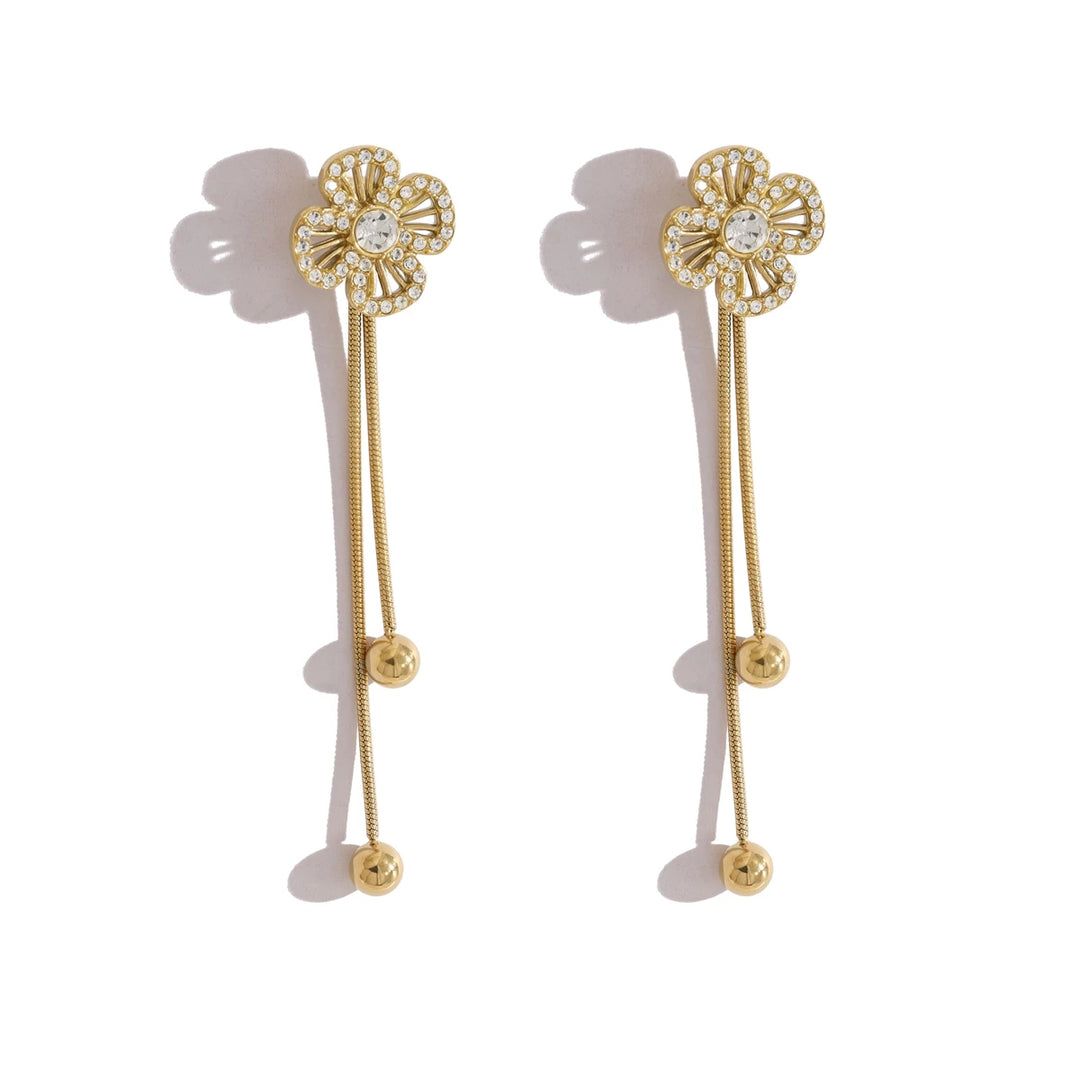 Chérie 18k Gold-Plated Drops