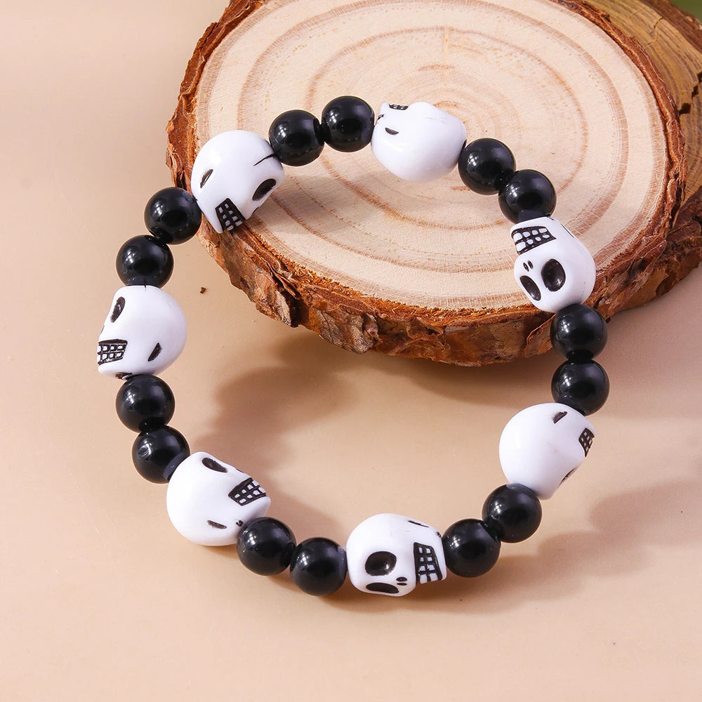 Cindral Beaded Halloween Bracelet