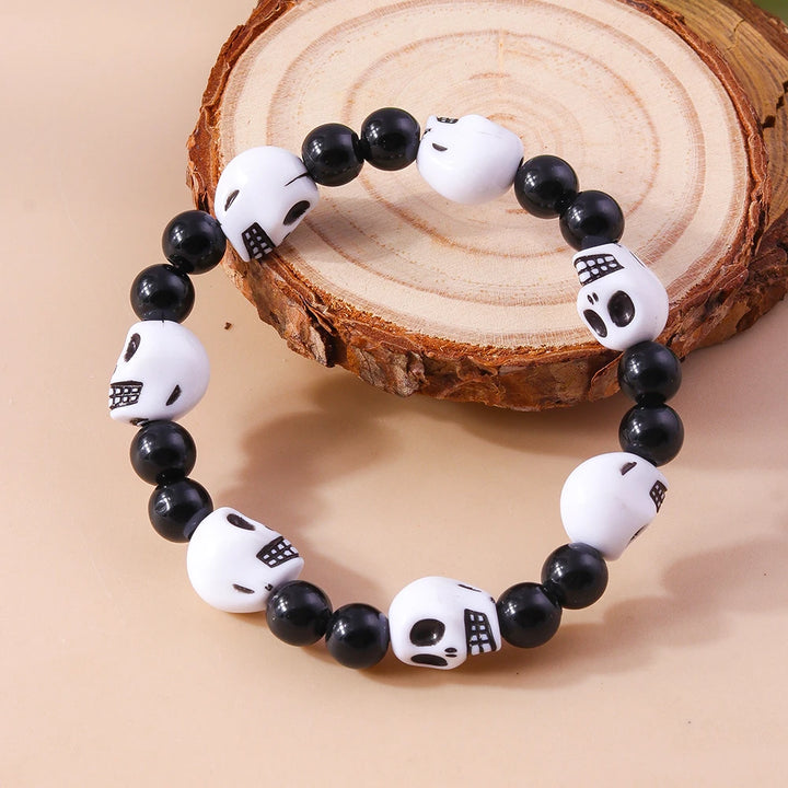 Cindral Beaded Halloween Bracelet
