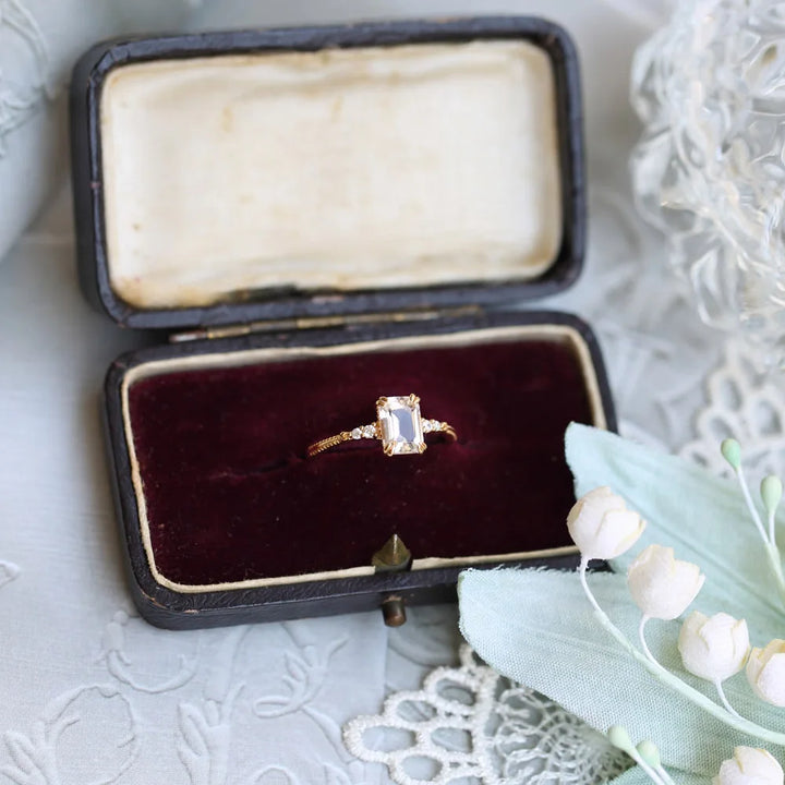 Halo Vow Silver Ring