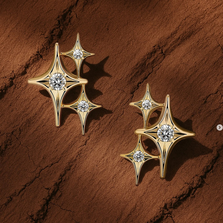 Twinkle Twinkle Sterling Silver Earrings