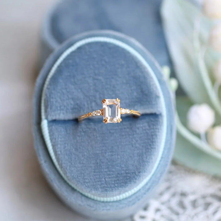 Halo Vow Silver Ring