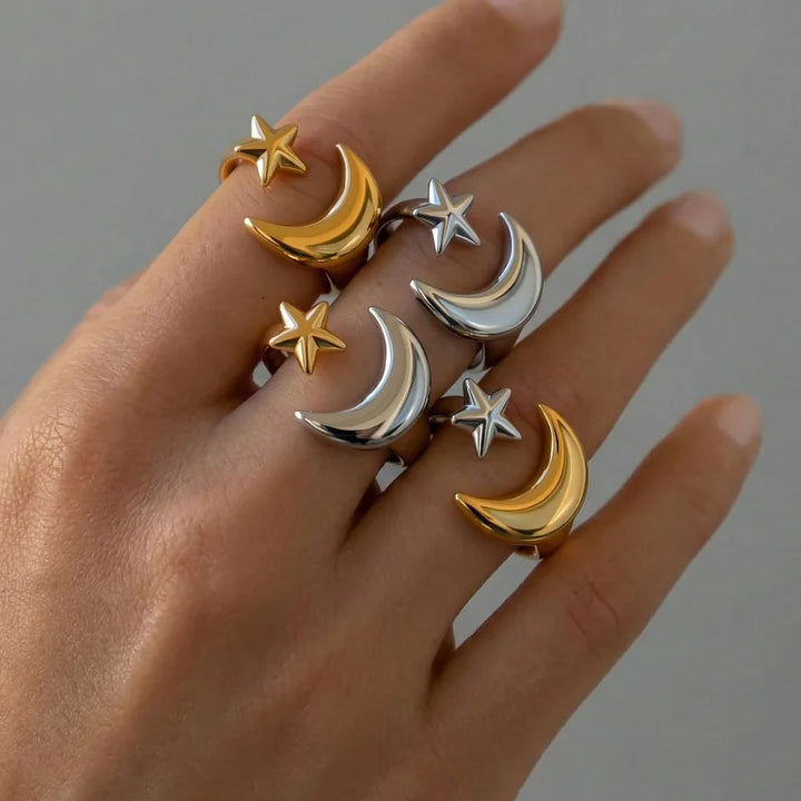 Stellar Moon Waterproof Ring