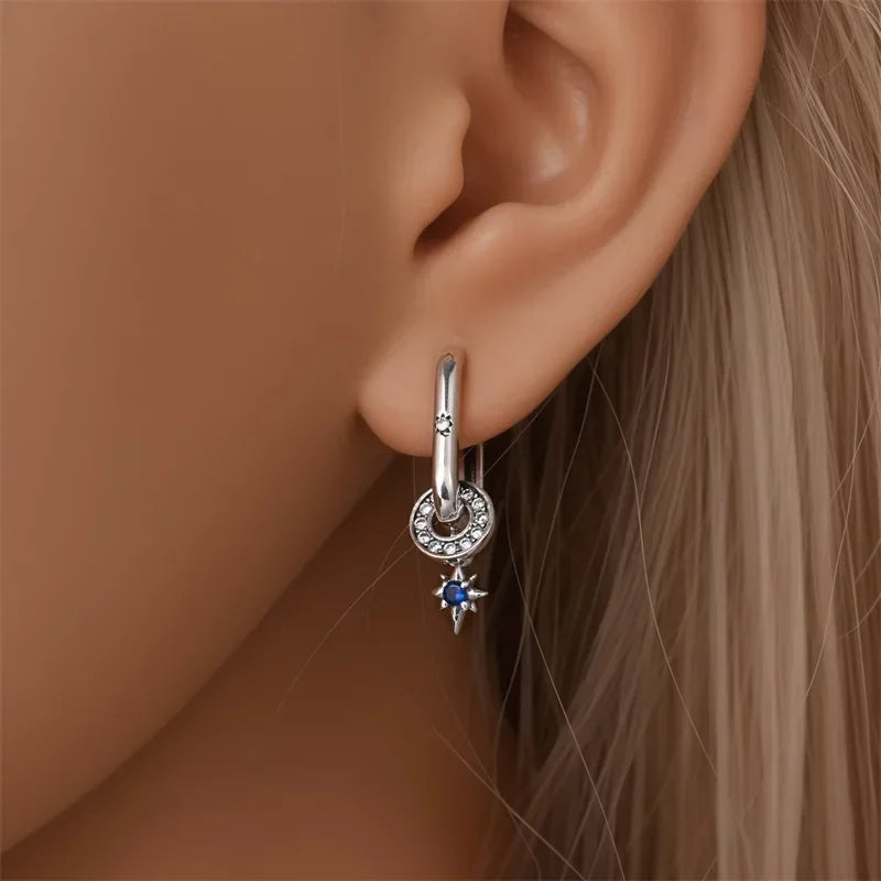 Selene Silver Earrings