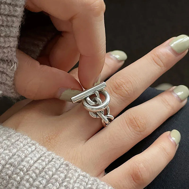 Latchform Sterling Silver Ring