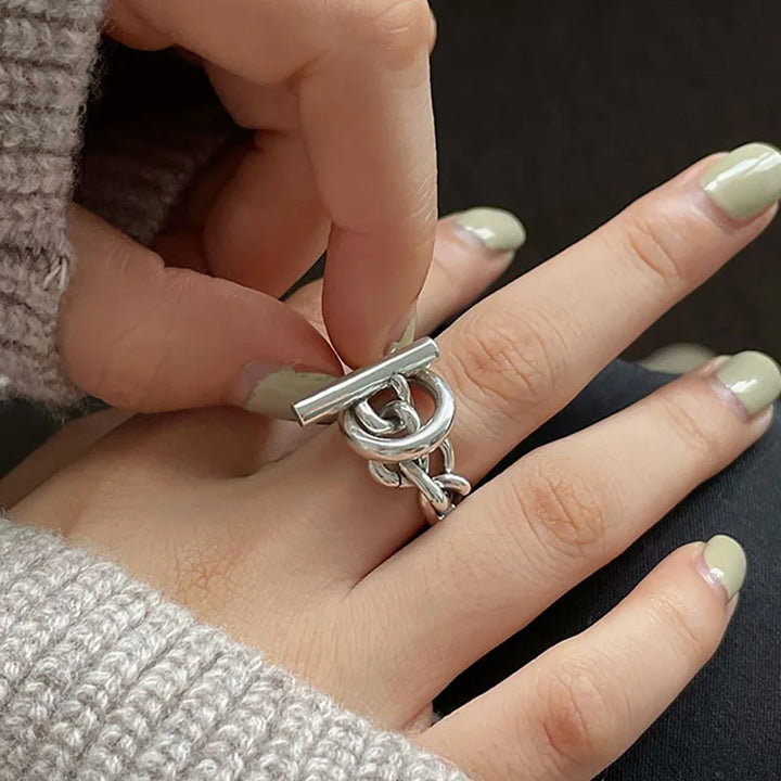 Latchform Sterling Silver Ring