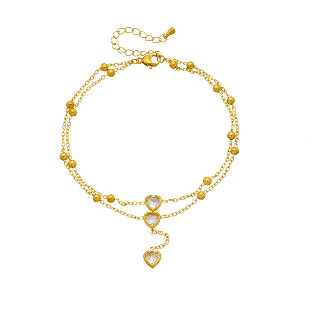 Lovona Chain Waterproof Anklet