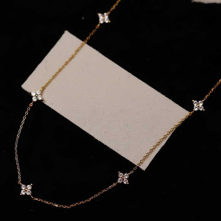 Clove & Chloe Silver Necklace