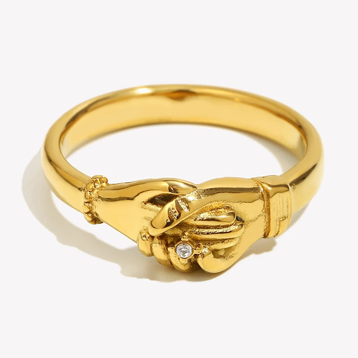 Golden Devotion Waterproof Promise Ring