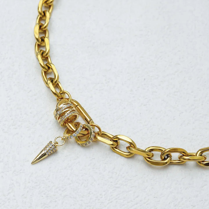 Alma Rose 18k Chain Necklace