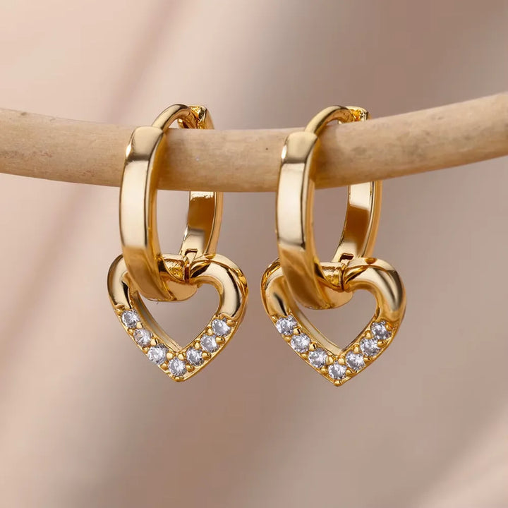 Aressia Rae Heart Earrings