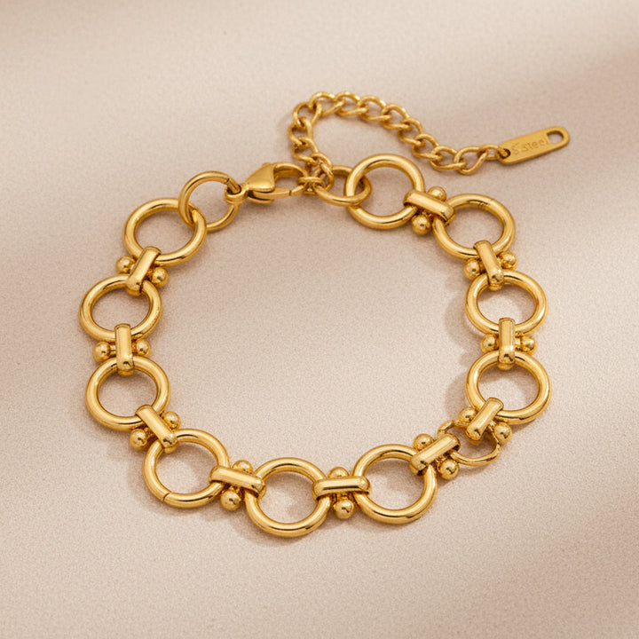 Gesture Trace Steel Bracelet