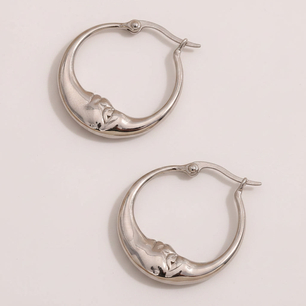 Luna Arc Waterproof Earrings