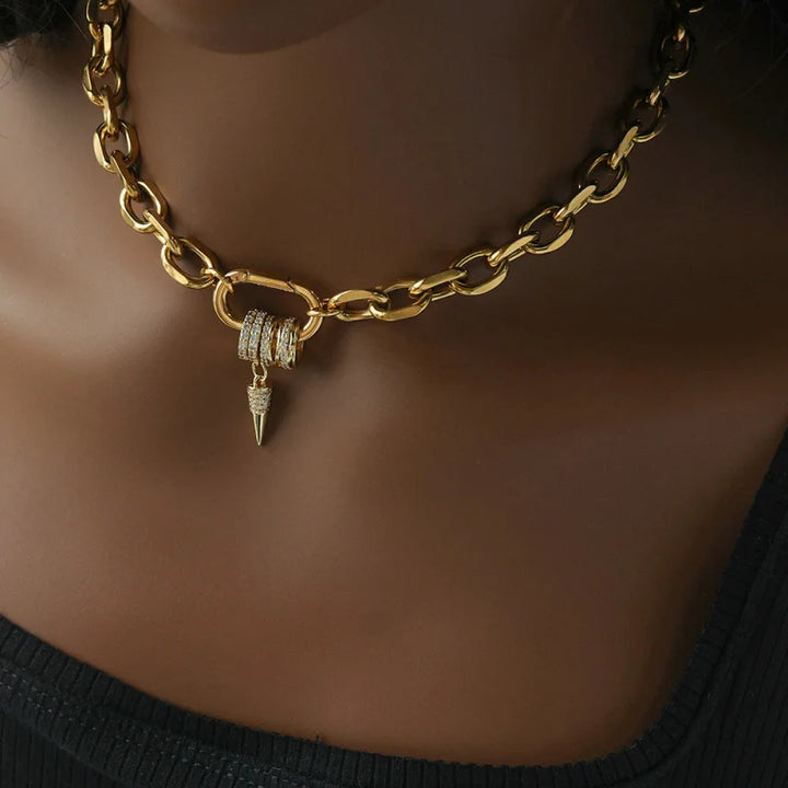 Alma Rose 18k Chain Necklace