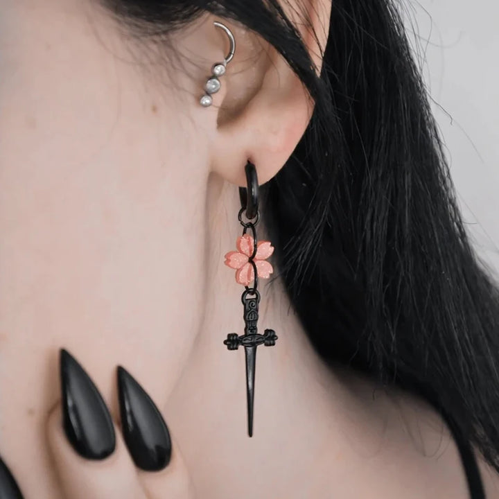 Sakura Blade Earrings