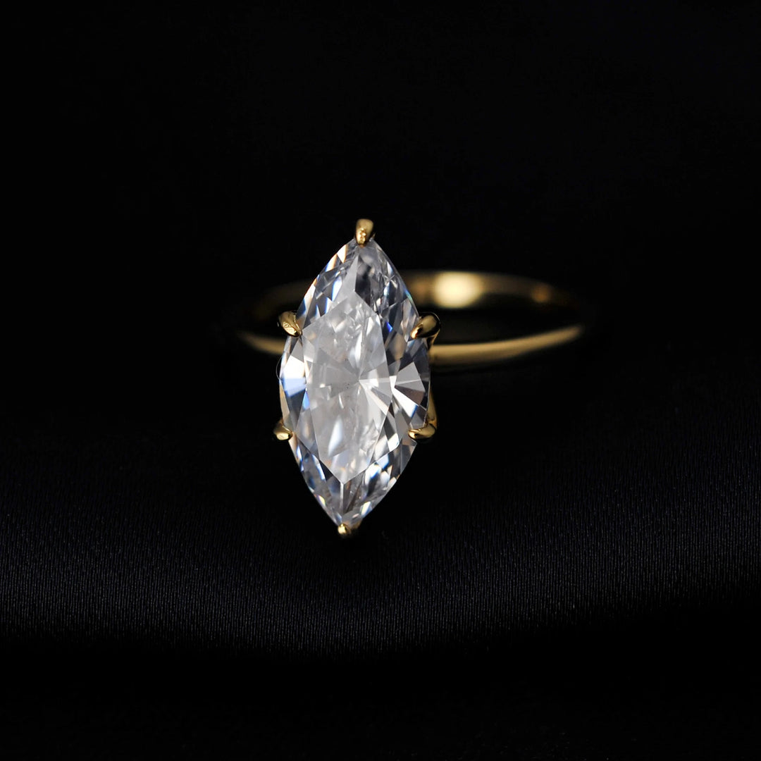 Ascendia Solitaire Pure Silver Ring