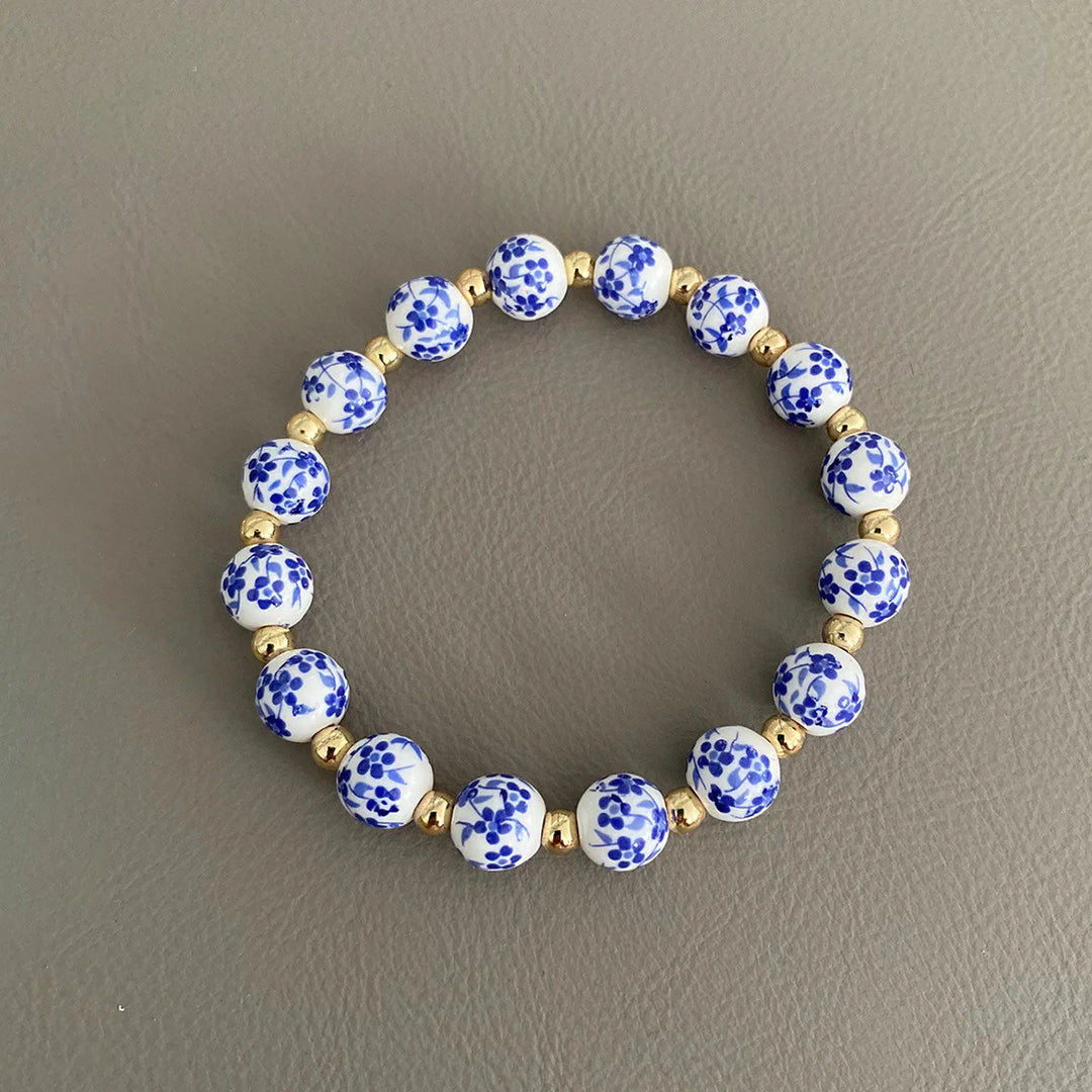 Marvain Porcelain Bead Bracelet