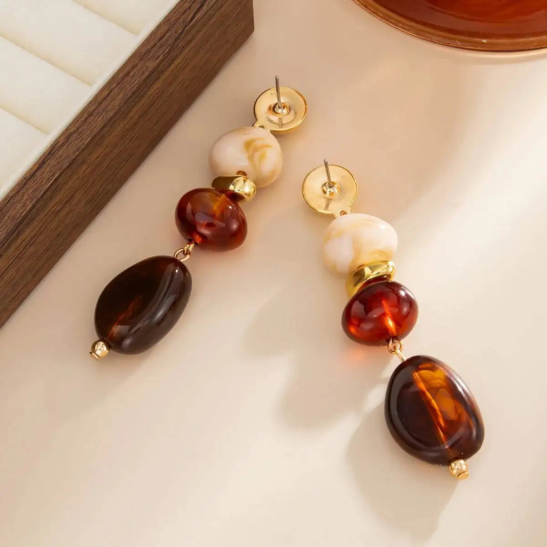Desert rose Drop Earrings