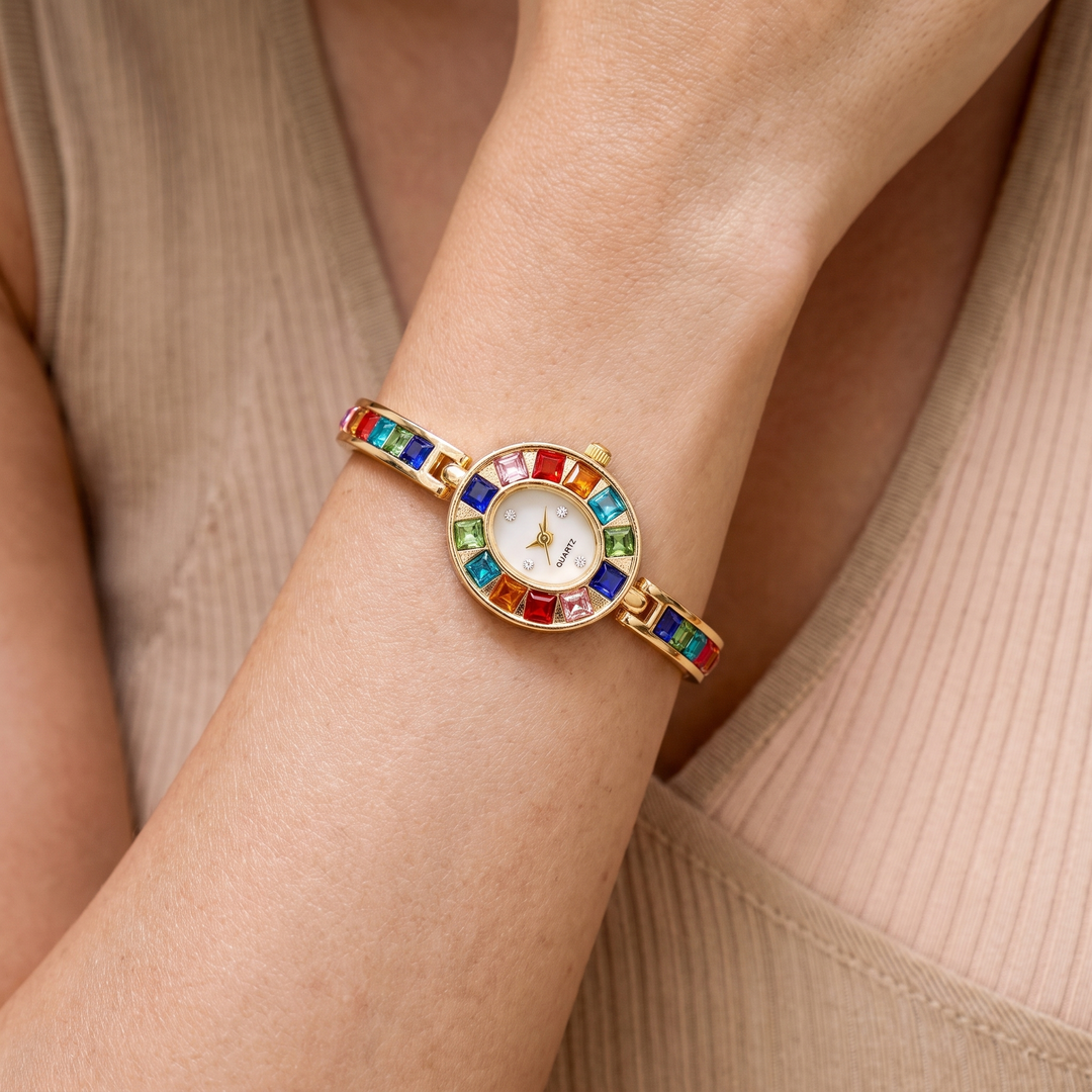 Sunkissed Prism Bezel Watch