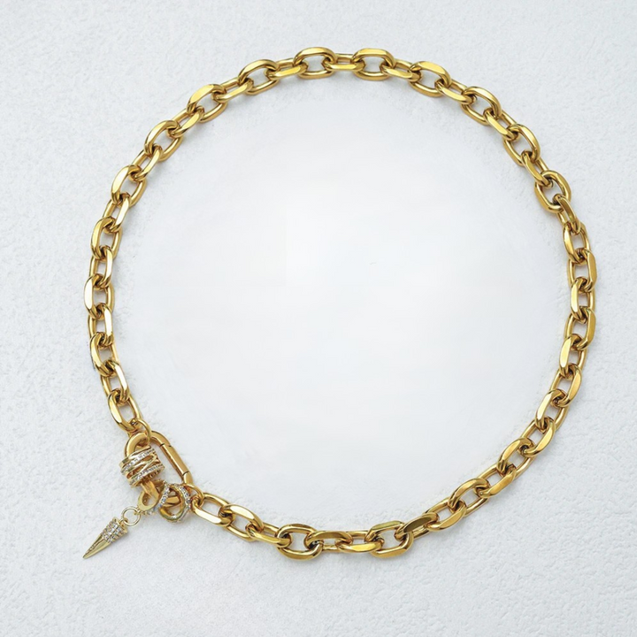 Alma Rose 18k Chain Necklace