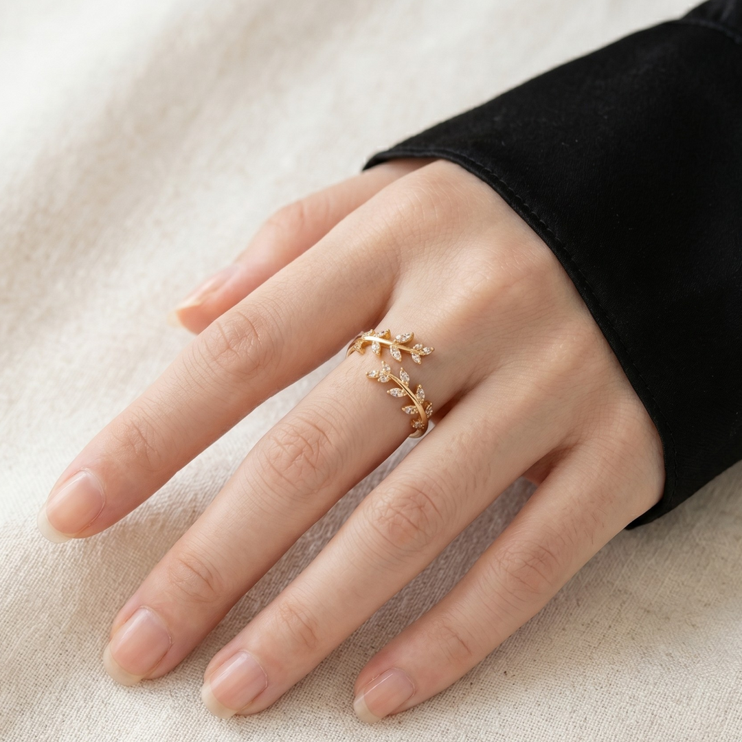 Ivy Stones Sterling Silver Ring