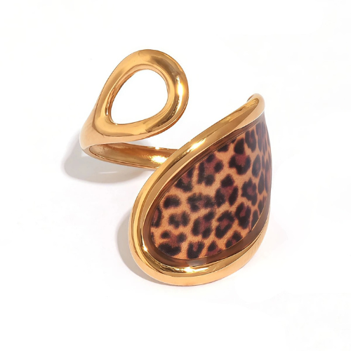 Marclaire Tortoise Inlay Ring