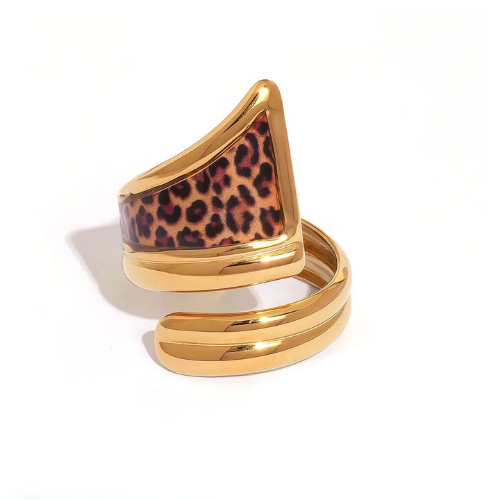 Marclaire Tortoise Inlay Ring