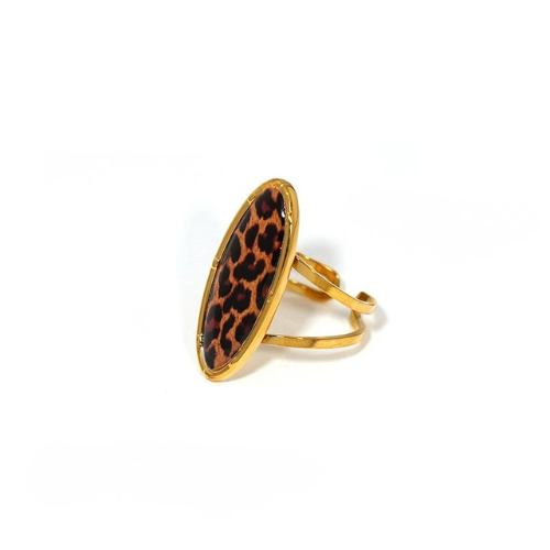 Marclaire Tortoise Inlay Ring
