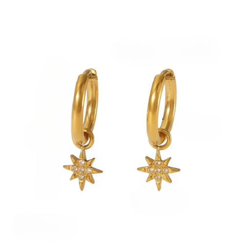 Persia Line 18k Gold Plated Earrings