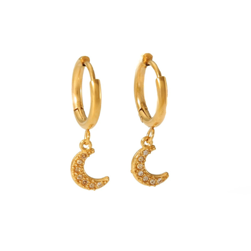 Persia Line 18k Gold Plated Earrings
