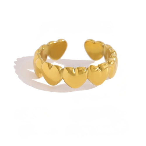 Christina 18k Gold Plated Ring