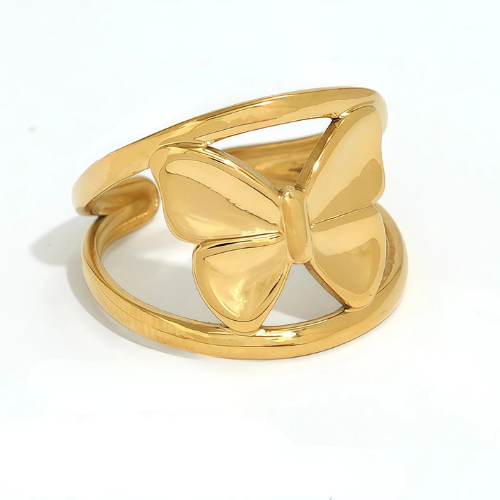Aveline Butterfly Accent Ring