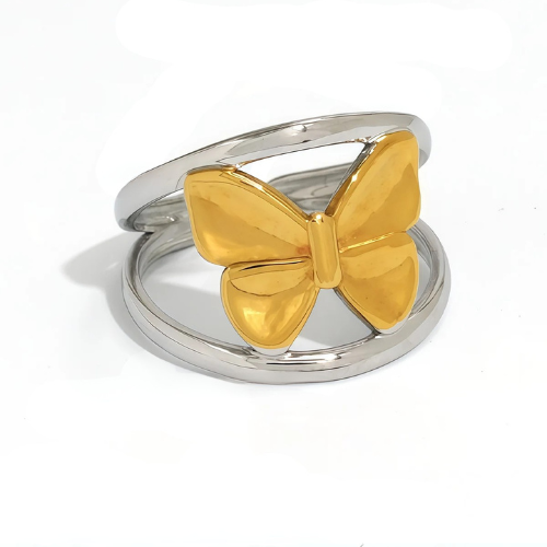 Aveline Butterfly Accent Ring