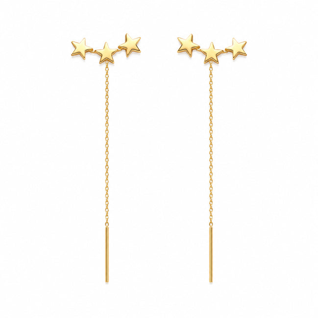 Astéria Star Threader Earrings