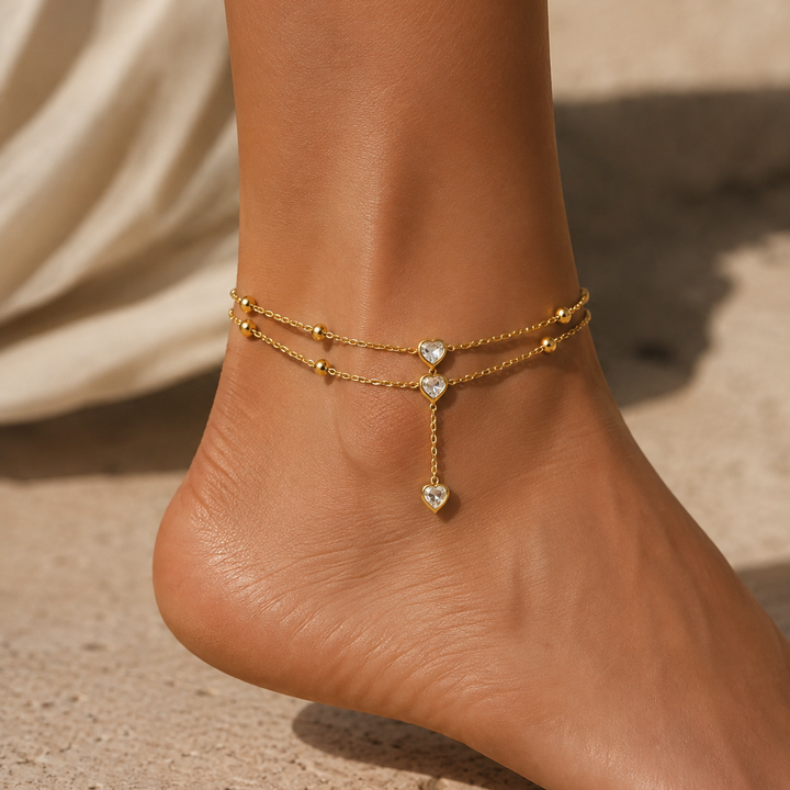Lovona Chain Waterproof Anklet